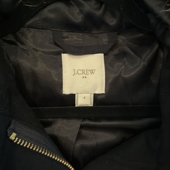 J.Crew Factory Hooded Vail Parka, size 4 - Picture 4 of 5